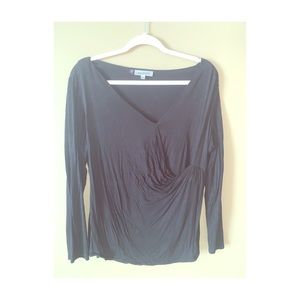 Long Sleeve cross body shirt